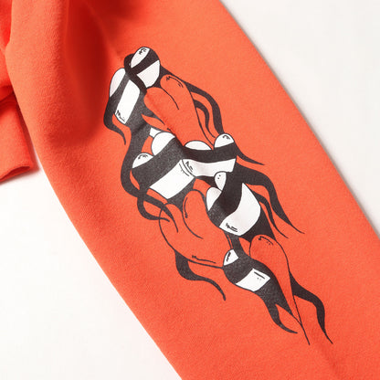 23SS ×matty boy グラフィック クルーネック スウェット(SADISTIC LIPSTICK)