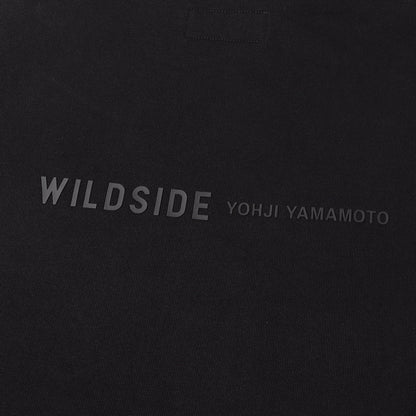 23AW ×WILDSIDE YOHJI YAMAMOTO ロゴプリント スウェットパーカー(SWEAT HOODIE)