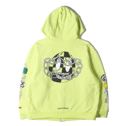 22AW ×matty boy サーマル付き ダガージップ スウェットパーカー(LINK ZIP HOOD)