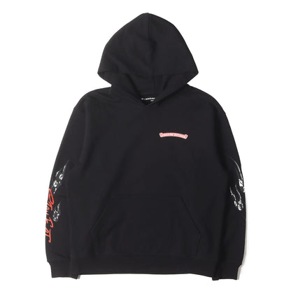 22SS ×CHROME HEARTStty boy グラフィック スウェットパーカー(STAY FAST)