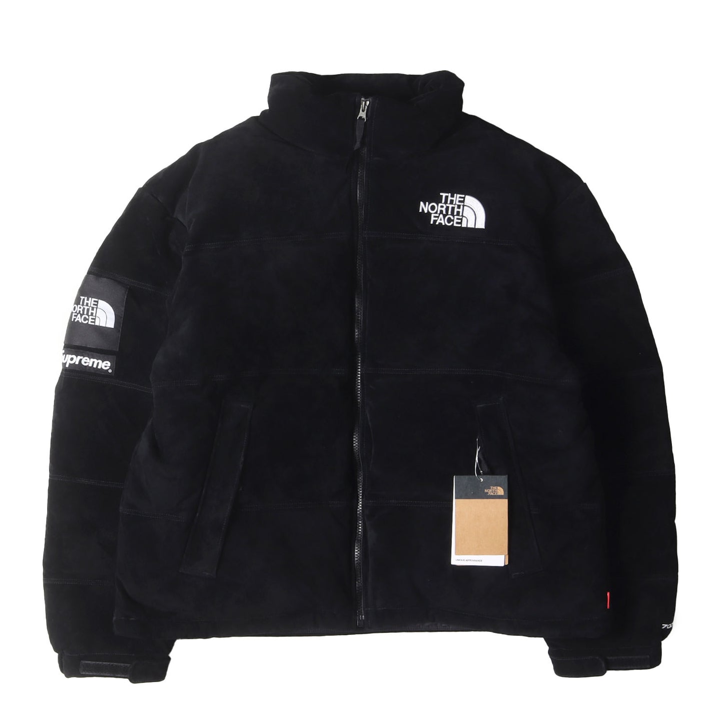 23AW 日本未発売 ×THE NORTH FACE スウェード ヌプシ ダウンジャケット(Suede Nuptse Jacket)