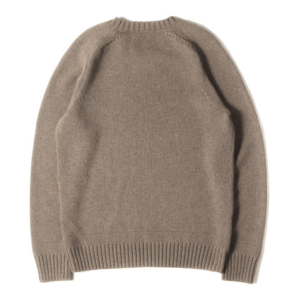 22AW BEE装飾 ウール/アルパカ ニット セーター