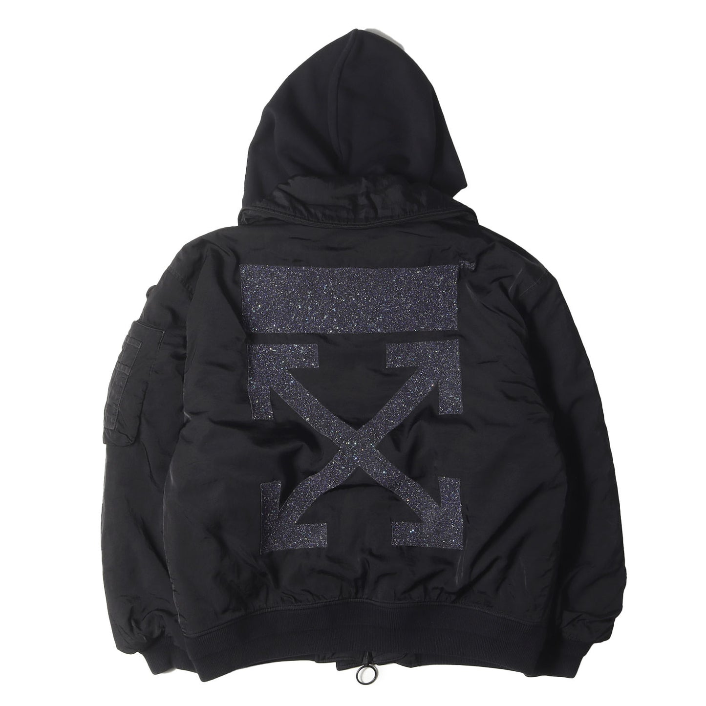 ビーズアロー フード付き ナイロン ボンバージャケット(ARROW GARMENT DYED BOMBER)