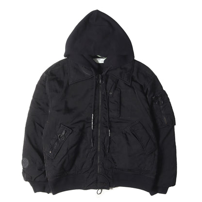 ビーズアロー フード付き ナイロン ボンバージャケット(ARROW GARMENT DYED BOMBER)