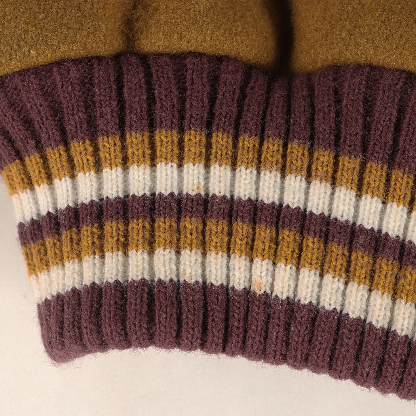 [著名人着用モデル] 90s DEMODE別注 袖レザー メルトン スタジャン USA製