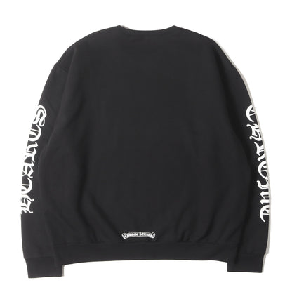 近年モデル ネックロゴ クルーネック スウェット(SWTSHRT PLVR)