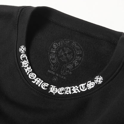 近年モデル ネックロゴ クルーネック スウェット(SWTSHRT PLVR)