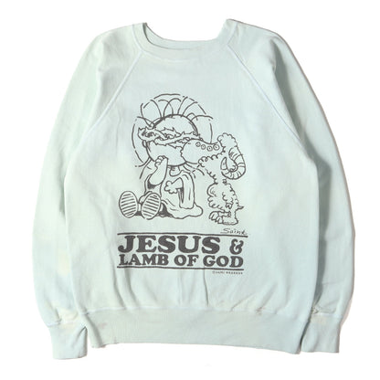 23AW ヴィンテージ加工 スヌーピー パロディー スウェット(CRW N SWT JESUS)