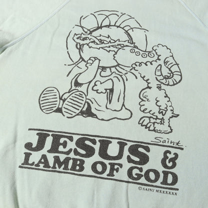 23AW ヴィンテージ加工 スヌーピー パロディー スウェット(CRW N SWT JESUS)