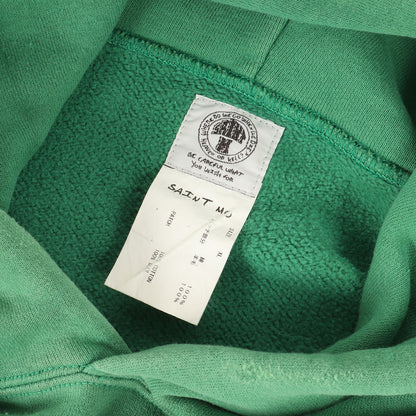 22SS ヴィンテージ加工 フェルトロゴ スウェットパーカー(HOODIE / FELT)