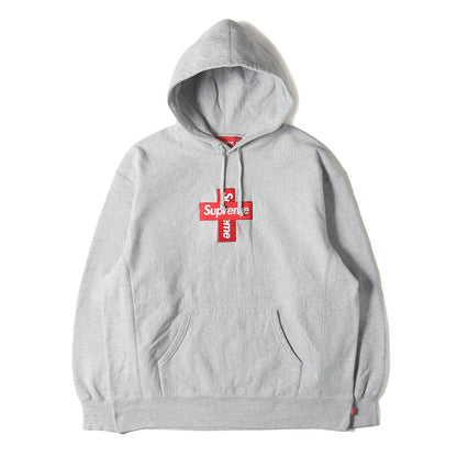 20AW クロスBOXロゴ スウェットパーカー(Cross Box Logo Hooded Sweatshirt)