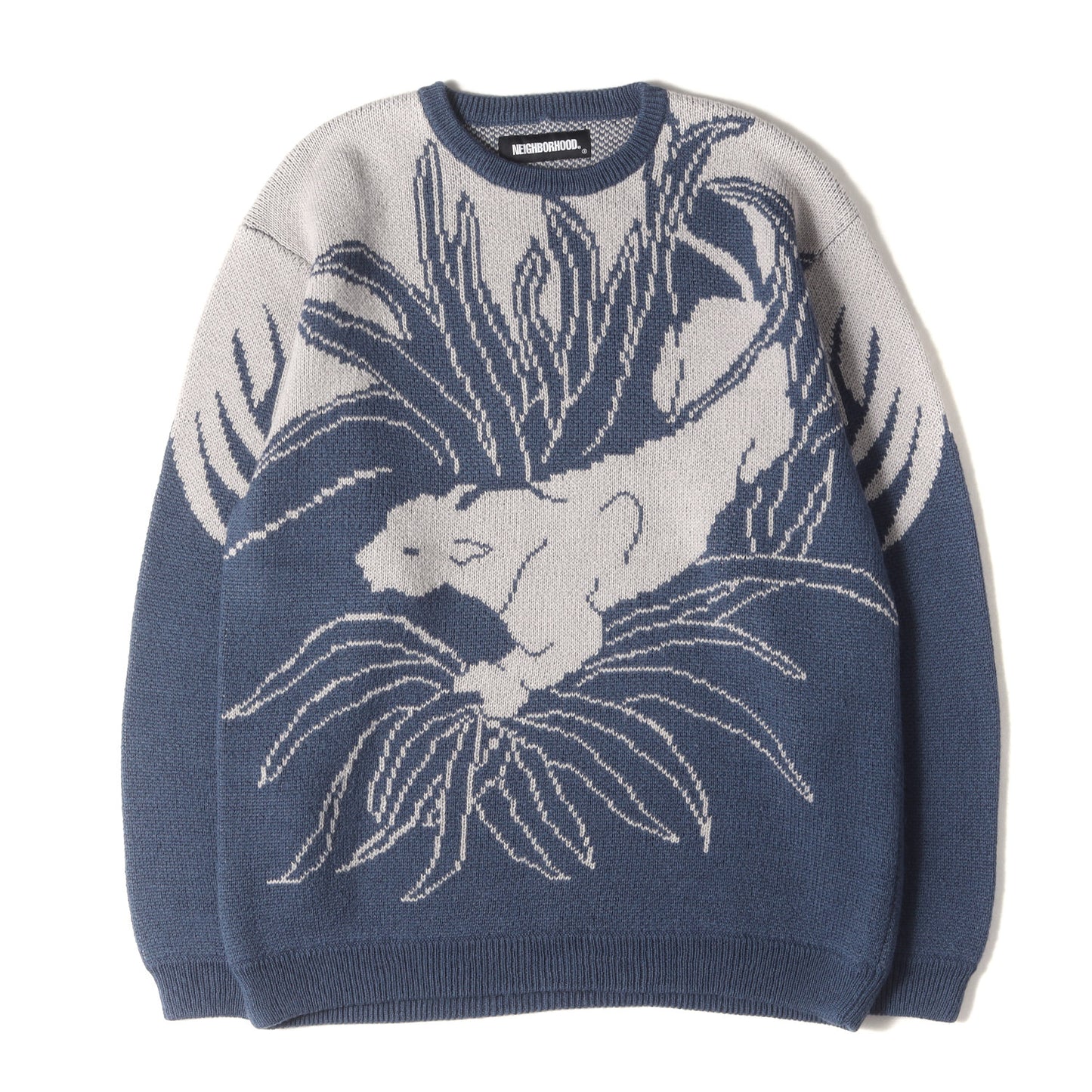 21AW パンサー柄 ジャガード ニット セーター(JACQUARD / AW-KNIT. LS)