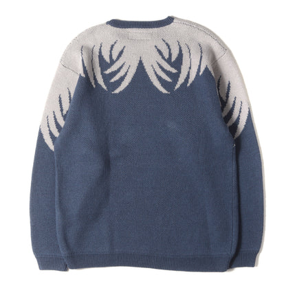 21AW パンサー柄 ジャガード ニット セーター(JACQUARD / AW-KNIT. LS)