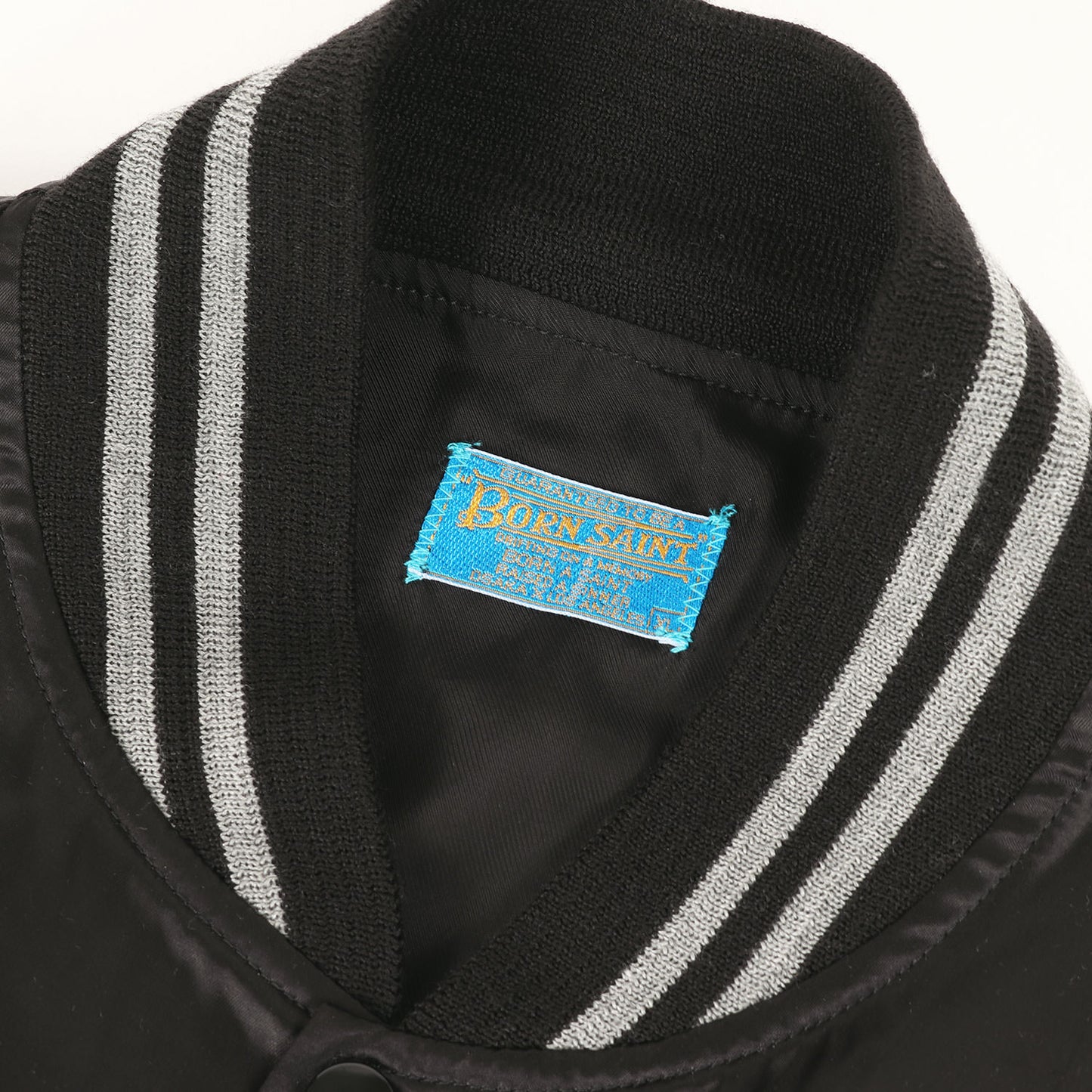 24SS ×BORN X RAISED サテン スタジャン(BR_SATIN JACKET)