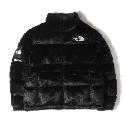 ×THE NORTH FACE フェイクファー ヌプシ ダウンジャケット(Faux Fur Nuptse Jacket)
