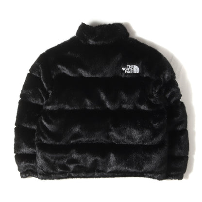 ×THE NORTH FACE フェイクファー ヌプシ ダウンジャケット(Faux Fur Nuptse Jacket)