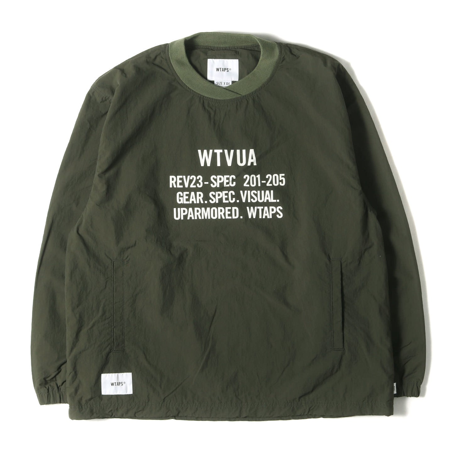 22SS ナイロン プルオーバー スモック ジャケット(SMOCK JACKET NYLON TUSSAH)