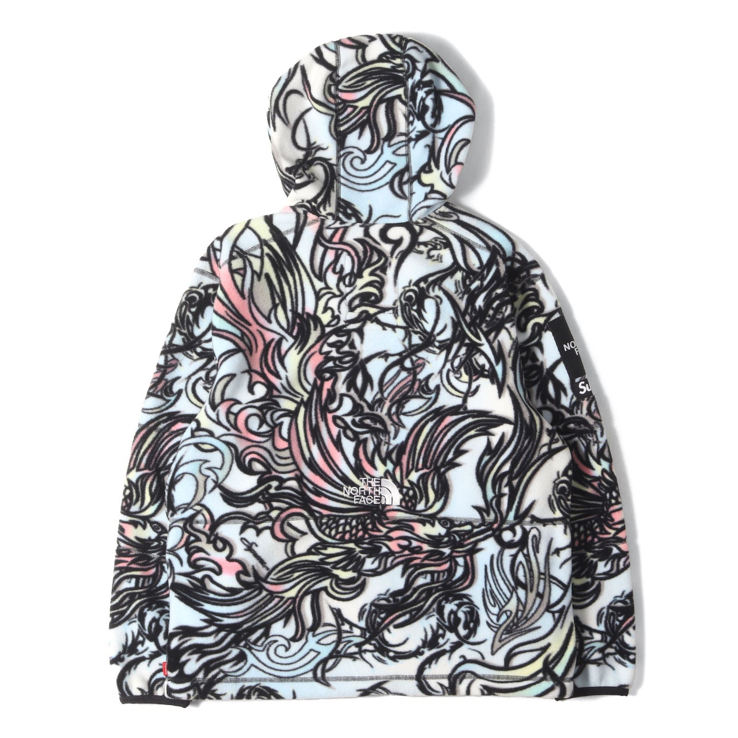 22AW ×THE NORTH FACE Steep Tech ドラゴン柄 プルオーバー フリース ジャケット(Steep Tech Fleece Pullover)