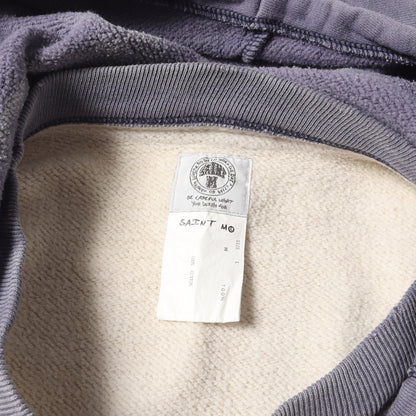 21SS ヴィンテージ加工 後付けフード スウェットパーカー(HOODIE)