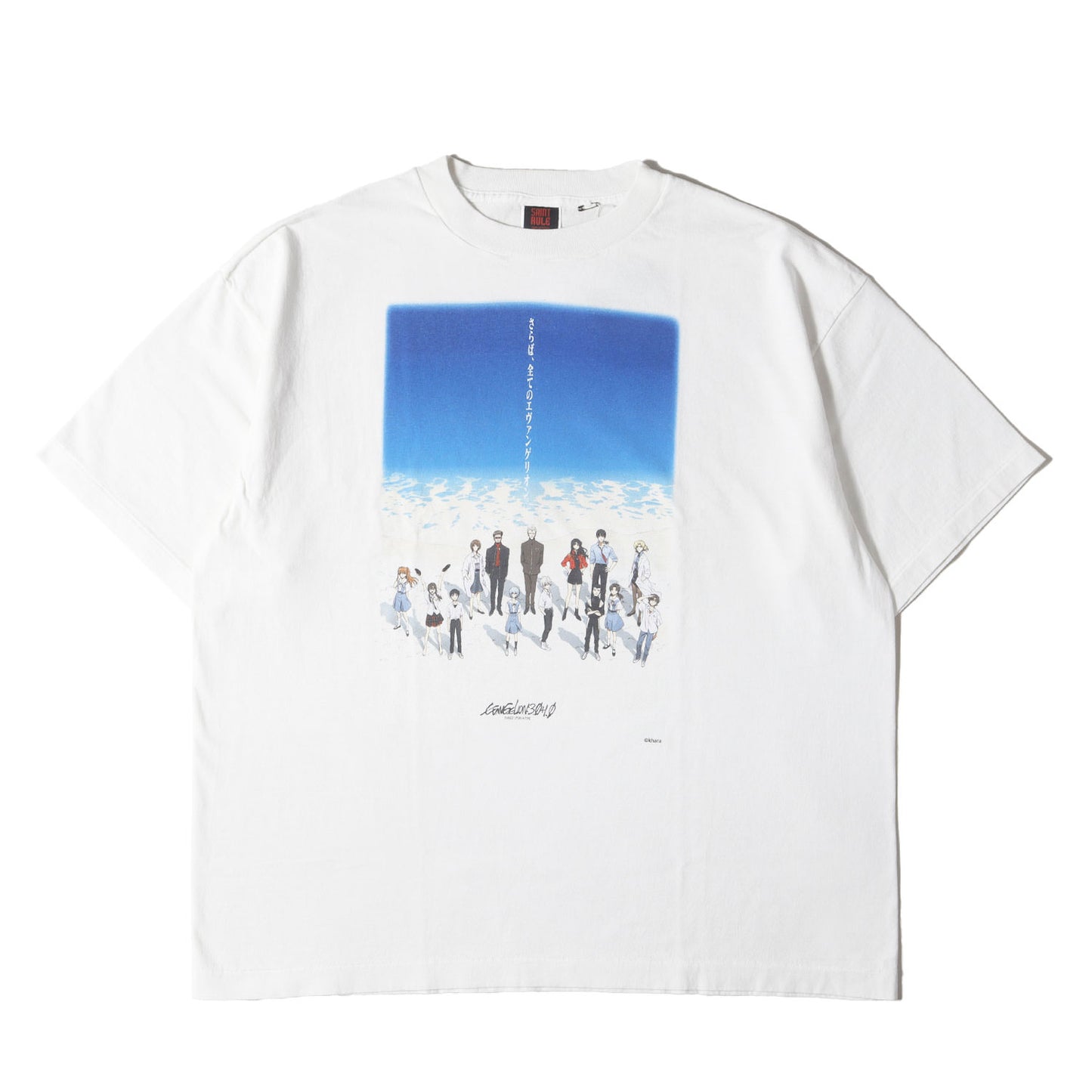25SS ×シン・エヴァンゲリオン劇場版:|| ×GEEKS RULE ヴィンテージ加工 Tシャツ(EV_SS TEE)