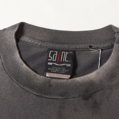 25SS ×河村康輔 ヴィンテージ加工 キリスト Tシャツ(KK_SS TEE / COMPLETE CONTRL)