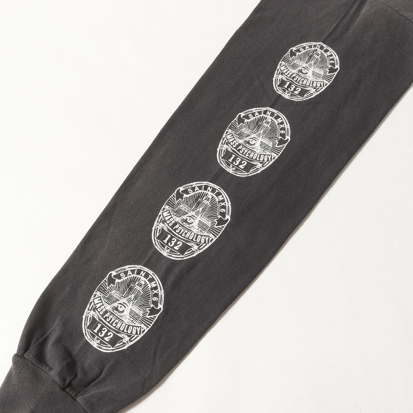 25SS ヴィンテージ加工 キリスト ロングスリーブ Tシャツ(LS TEE / LOVE SAINT)