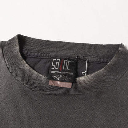 25SS ヴィンテージ加工 グラフィック ロングスリーブ Tシャツ(LS TEE / SAINT)