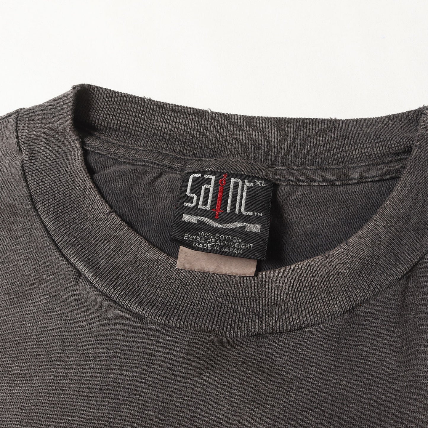 24AW ヴィンテージ加工 グラフィック ロングスリーブ Tシャツ(LS TEE / LIVE IN HELL)