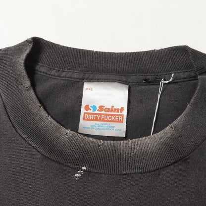 25SS ×TEFLON DISCO ヴィンテージ加工 ロングスリーブ Tシャツ(LS TEE / SAINT DISCO)