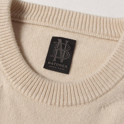 21AW カシミヤ クルーネック ニット(INNOCENT CASHMERE CREW NECK)