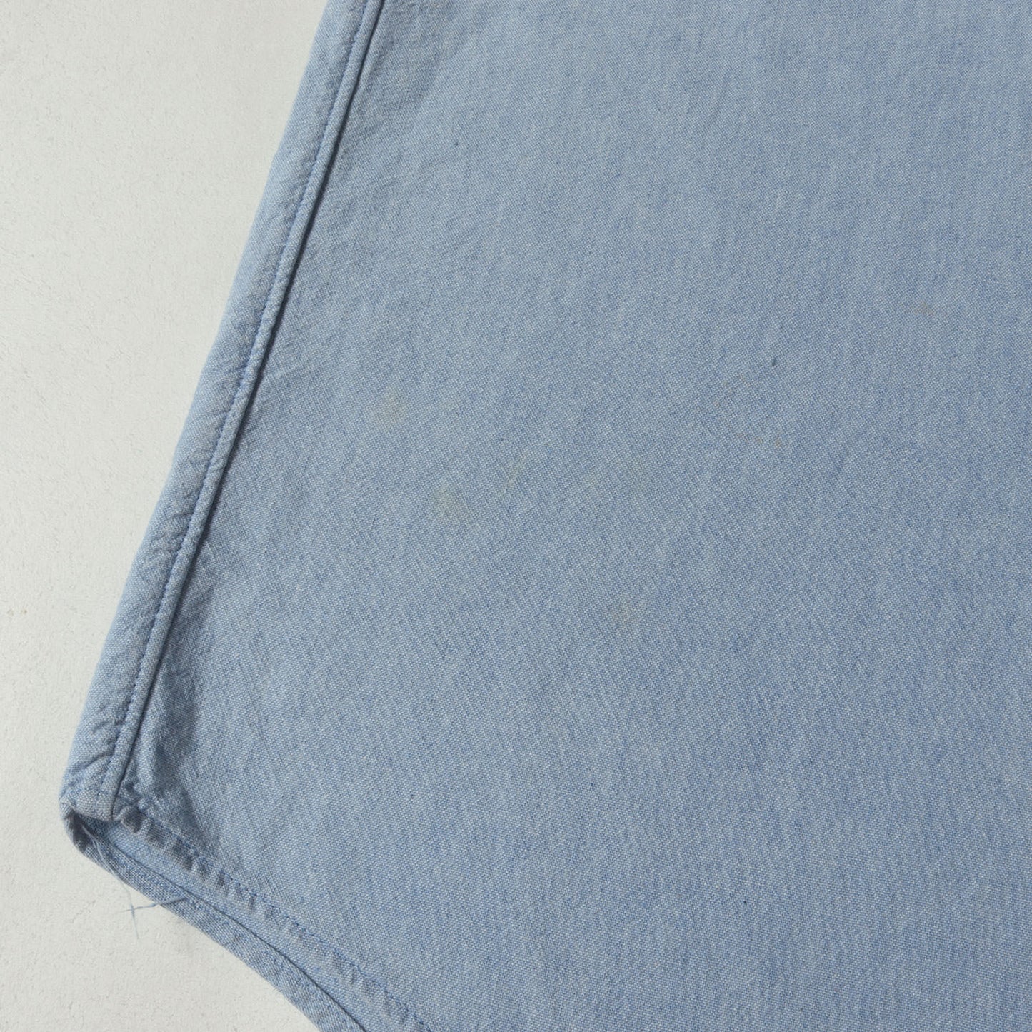 80s～90s 小花柄 切替し ダンガリーシャツ