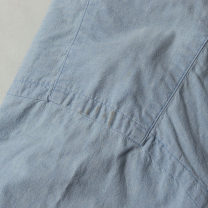 80s～90s 小花柄 切替し ダンガリーシャツ