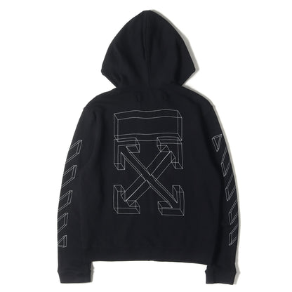 3Dアローマーク ジップ スウェットパーカー(DIAG 3D LINE ZIP HOODIE)