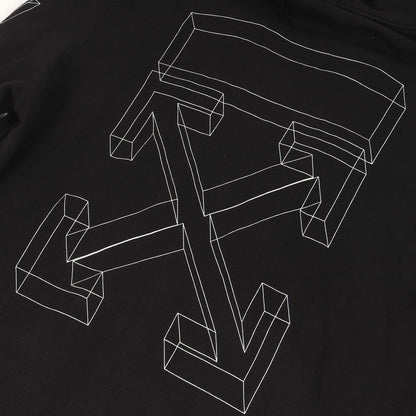 3Dアローマーク ジップ スウェットパーカー(DIAG 3D LINE ZIP HOODIE)