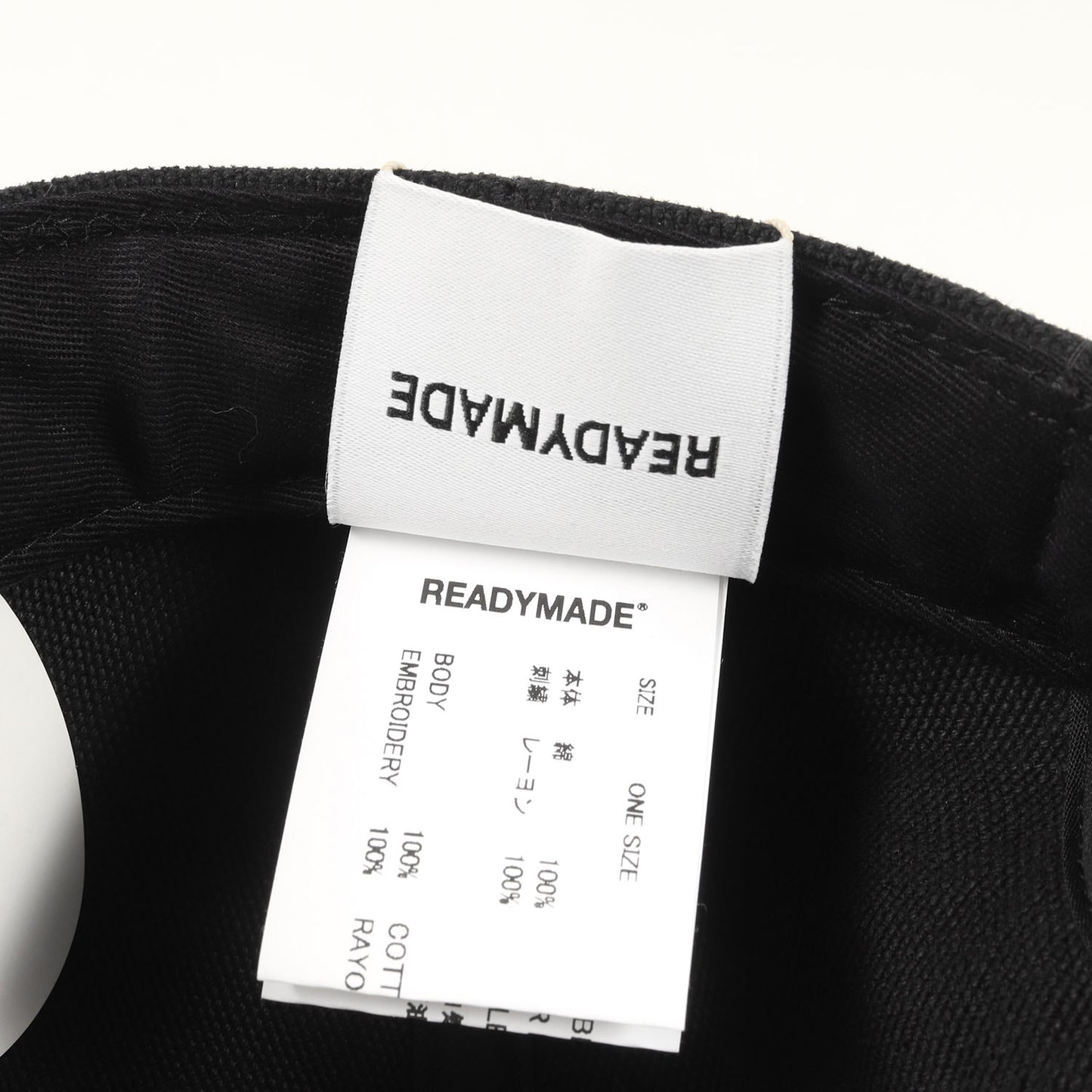 24AW ヴィンテージファブリック ベースボールキャップ(CAP)