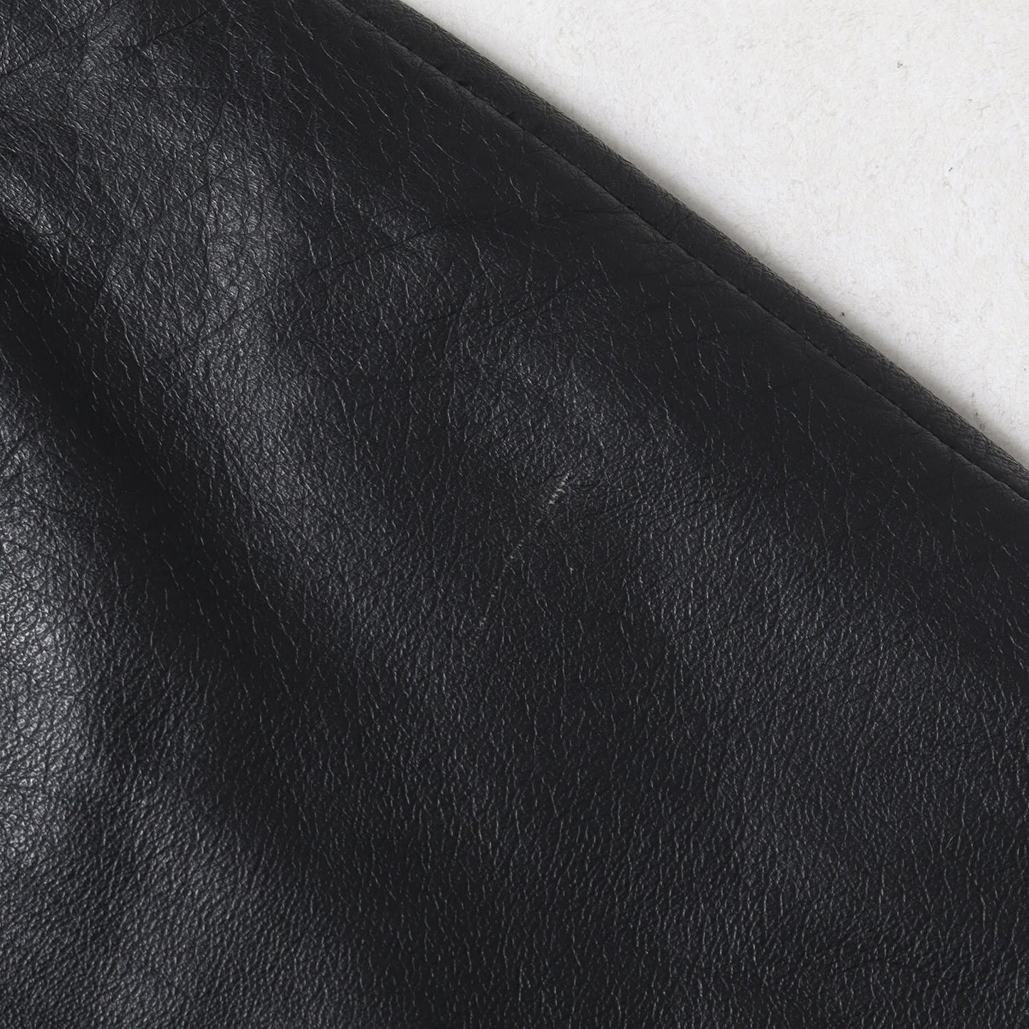 90s カウレザー ダブルブレスト コート JACKER'S