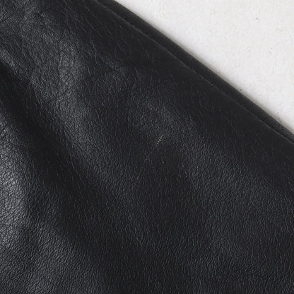 90s カウレザー ダブルブレスト コート JACKER'S