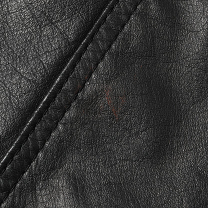 90s カウレザー ダブルブレスト コート JACKER'S