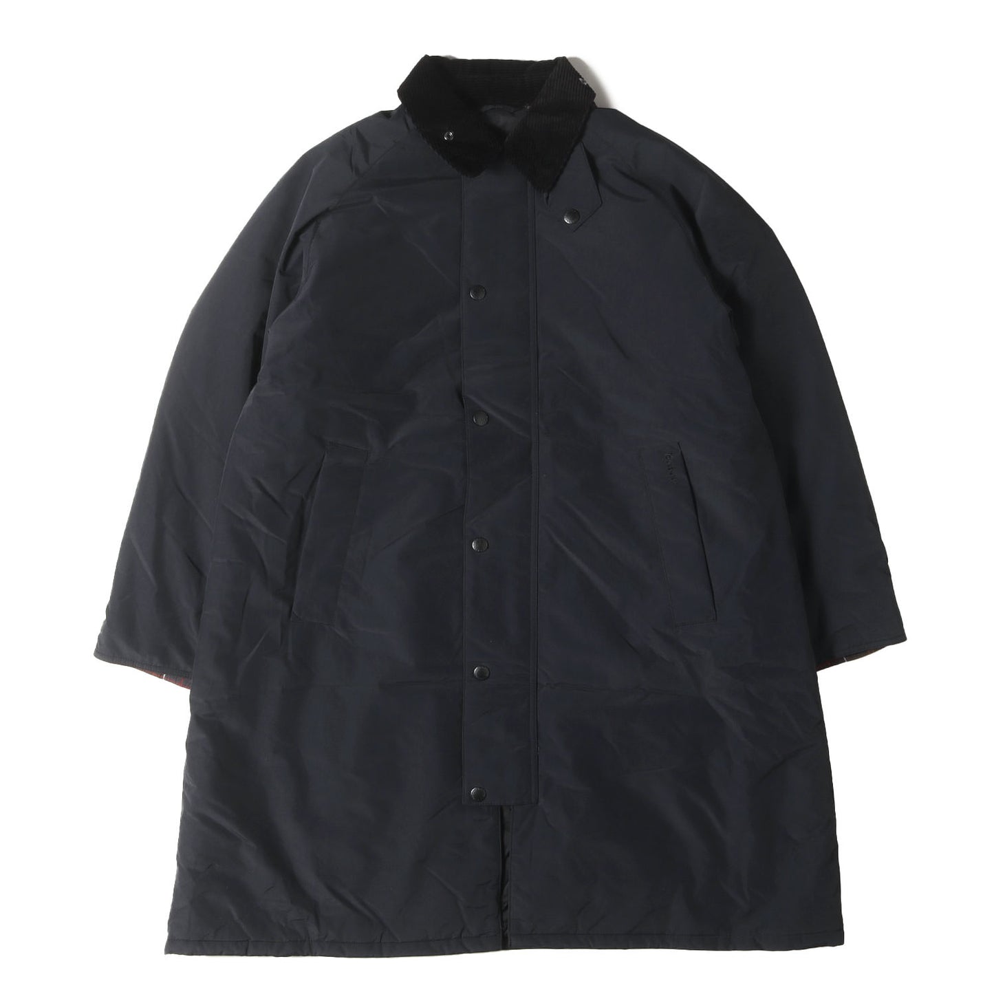 24AW ノンワックス エクスモア 中綿 ステンカラー コート (PADDED EXMOOR COAT)