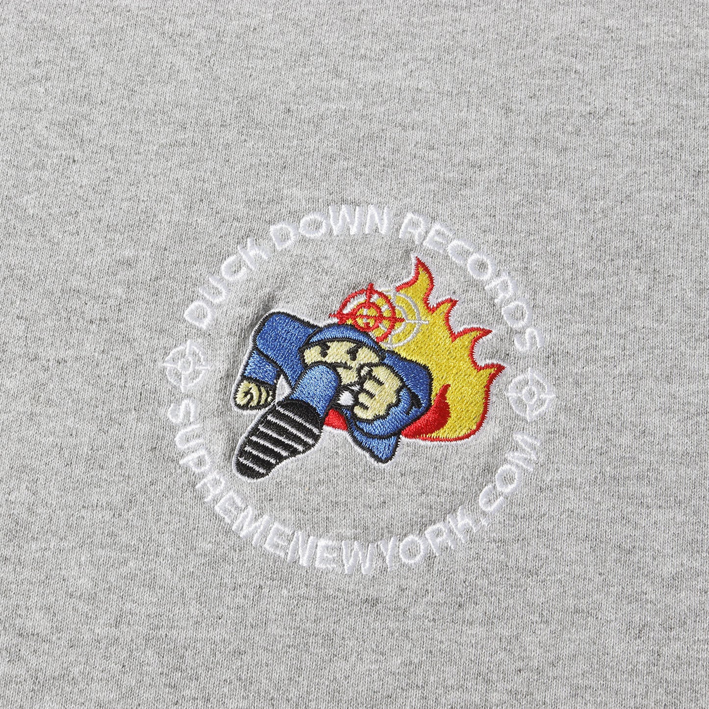 22AW ×Duck Down Records アイコン刺繍 スウェット パーカー(Hooded Sweatshirt)