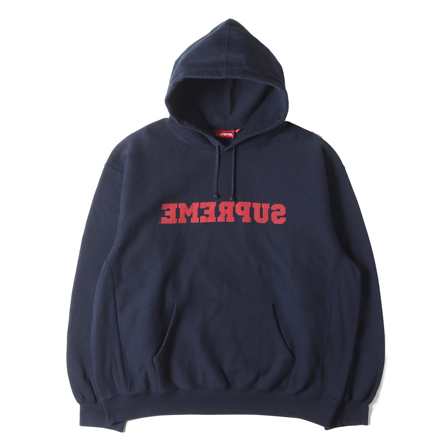 25SS ウォッシュ リバースロゴ スウェットパーカー(Reverse Hooded Sweatshirt)