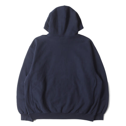 25SS ウォッシュ リバースロゴ スウェットパーカー(Reverse Hooded Sweatshirt)