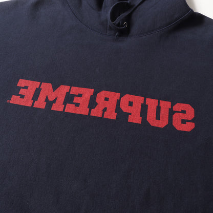 25SS ウォッシュ リバースロゴ スウェットパーカー(Reverse Hooded Sweatshirt)