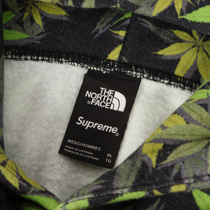 23AW ×THE NORTH FACE リーフ柄 スウェットパーカー(Leaf Hooded Sweatshirt)