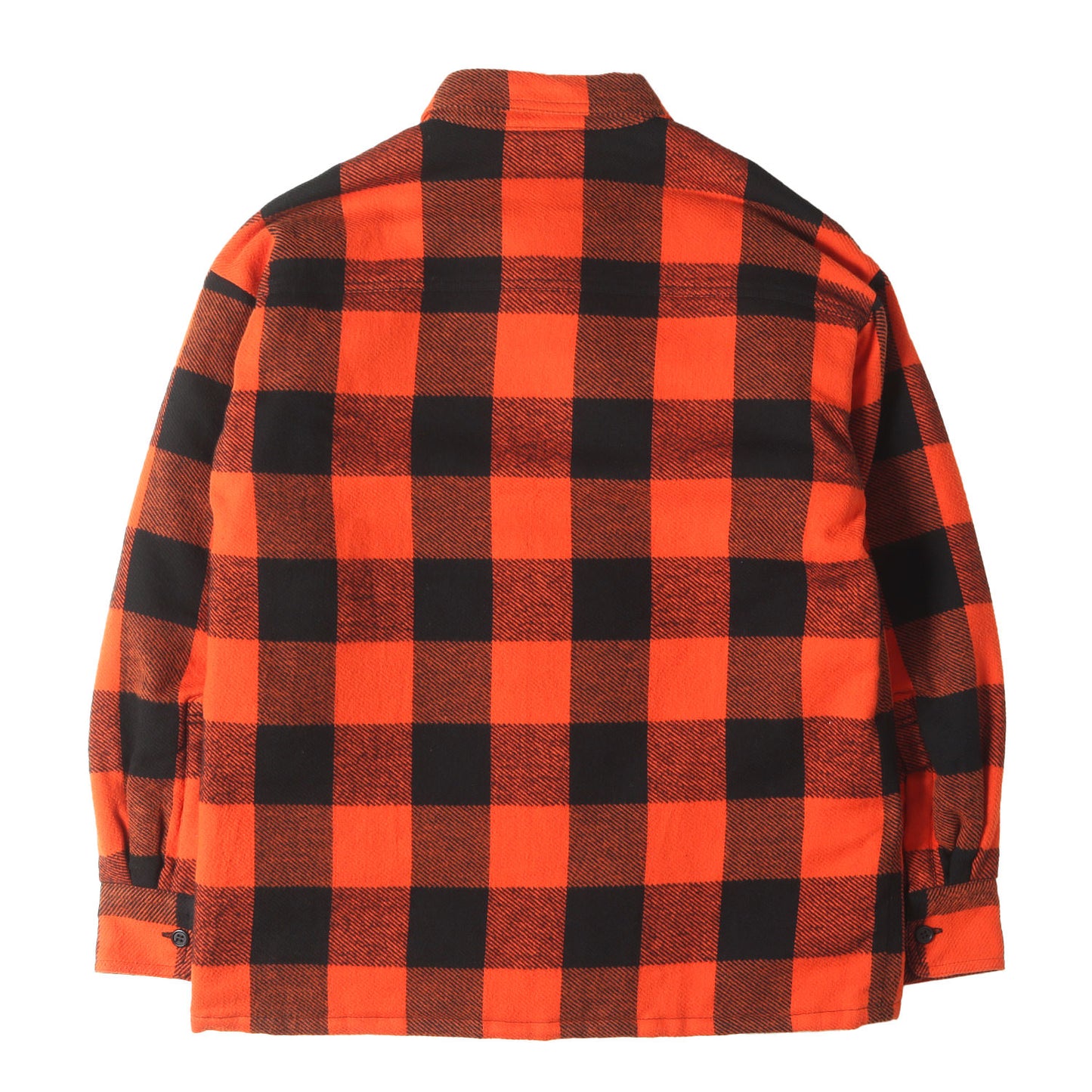 バッファローチェック 裏地キルティング フランネル シャツジャケット(CLAIRTON SHIRT JACKET)