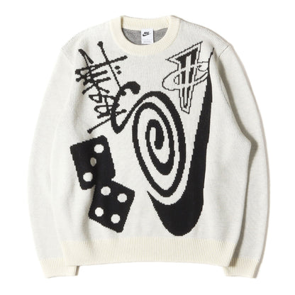 23SS ×NIKE マルチアイコン ニット セーター(Knit Sweater)