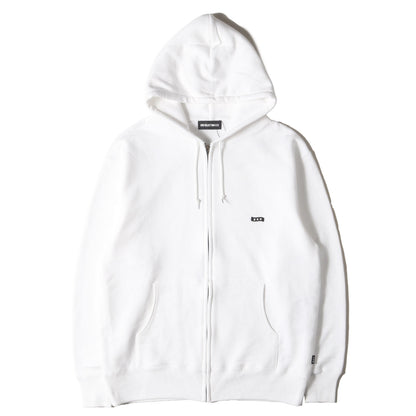24SS スモールBOXロゴ ジップ スウェットパーカー(ZIP HOODIE)