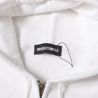 24SS スモールBOXロゴ ジップ スウェットパーカー(ZIP HOODIE)