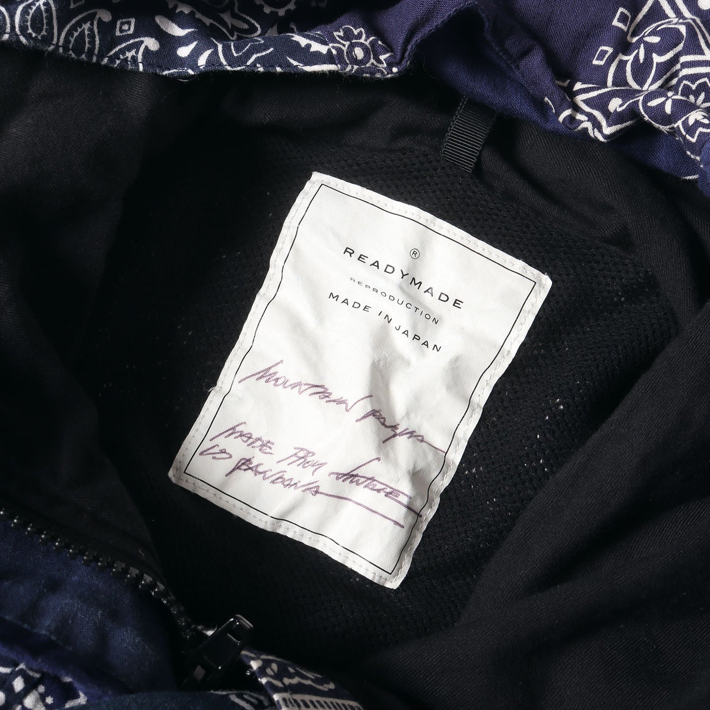 21SS ヴィンテージバンダナ マウンテンパーカー(MOUNTAIN PARKA)