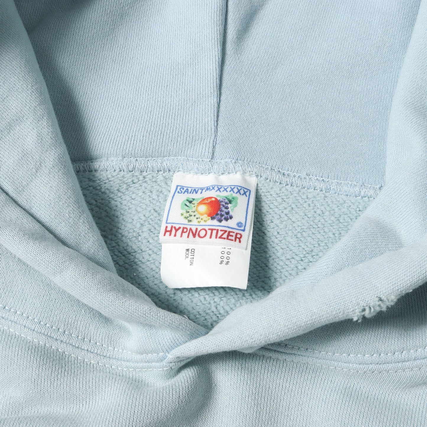 22AW ヴィンテージ加工 フェルトアップリケ スウェットパーカー(HOODIE/FELT)